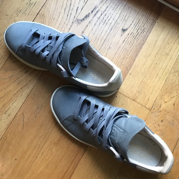 Adidas Blue Grey Stan Smith custom - Picture 2 of 5